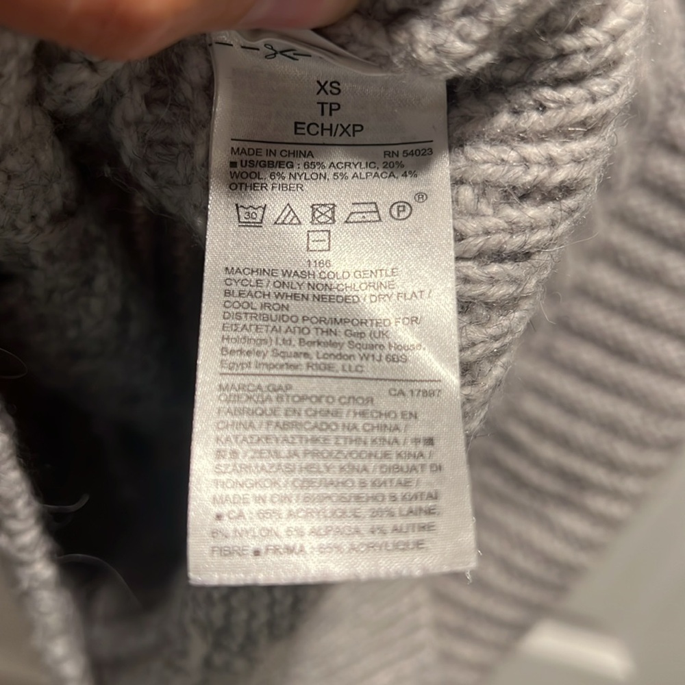 Gap Sweater Dress, XS - Picture 6 of 6